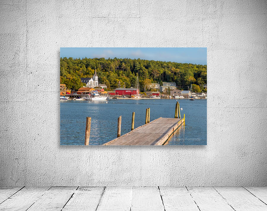 Boothbay Harbor View Wall Preview