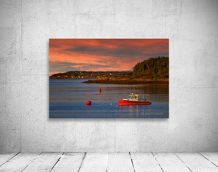 Lubec Sunset Wall Preview