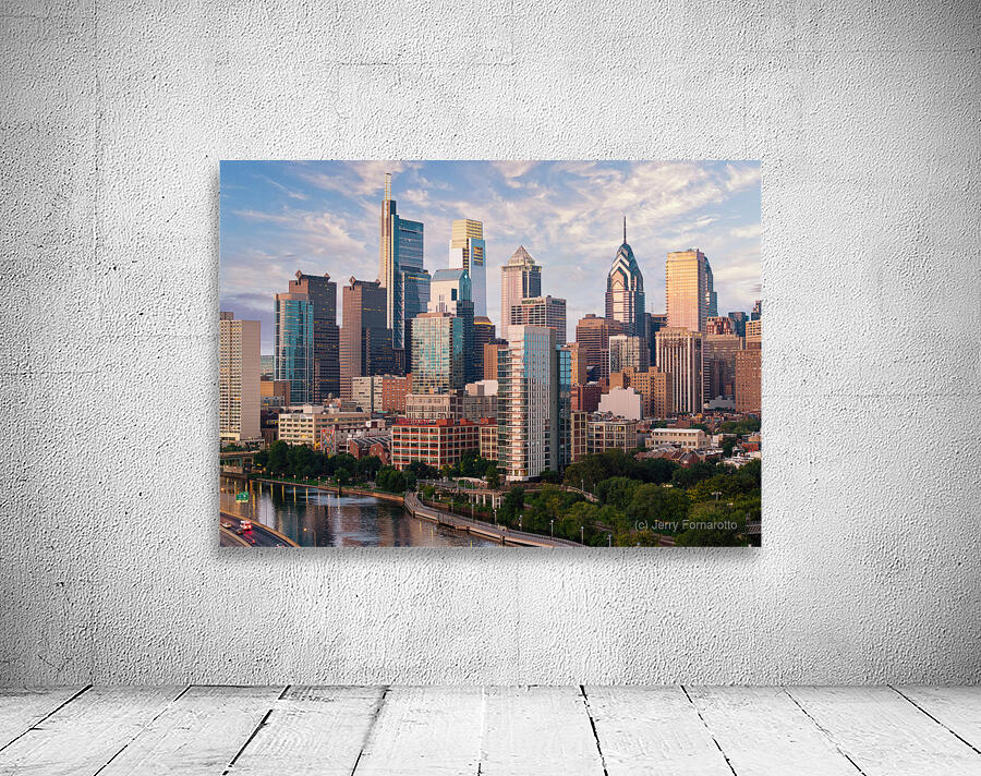 Philly Skyline Wall Preview