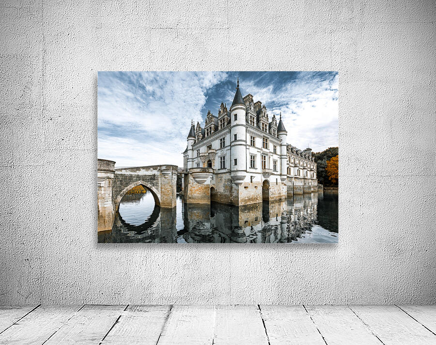 Chateau de Chenonceau Reflection Wall Preview