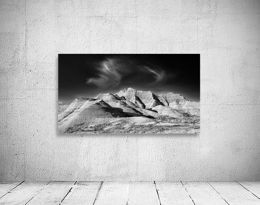 Dramatic Badlands Landscape Wall Preview
