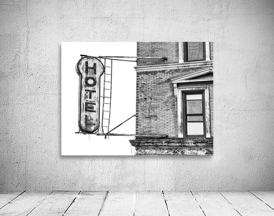 Hotel B W Wall Preview