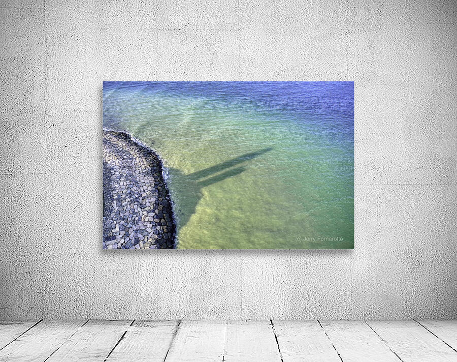 Montauk Lighthouse Casting a Shadow Wall Preview