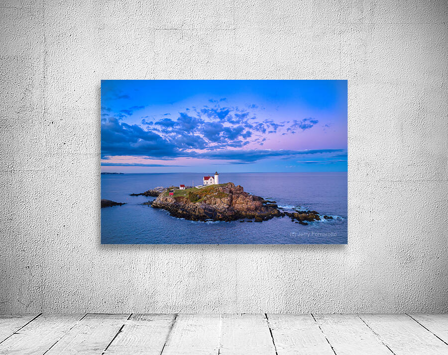 Sunset Sky over Nubble Lighthouse Wall Preview