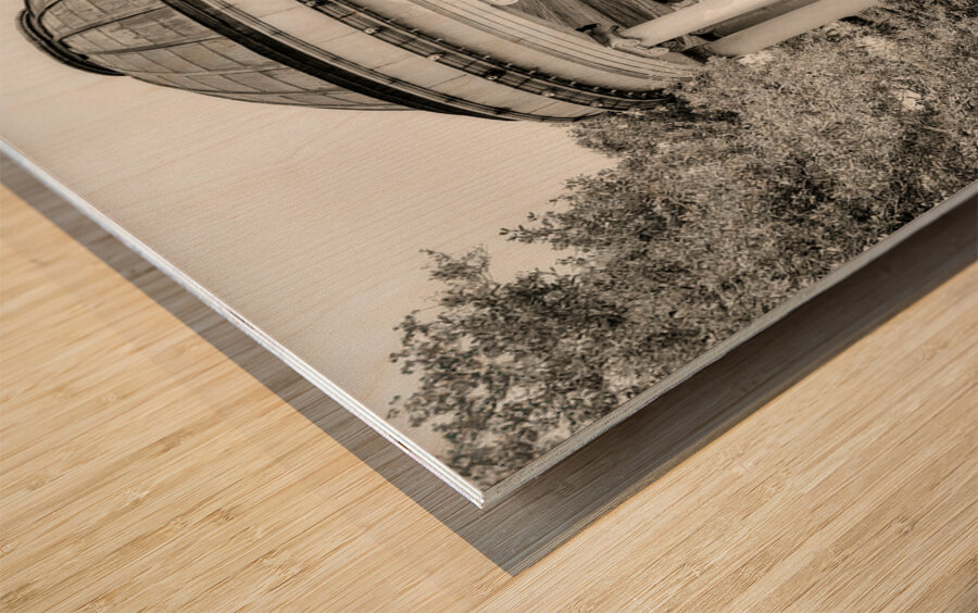 Popp Bandstand in Central Park NOLA Wood print