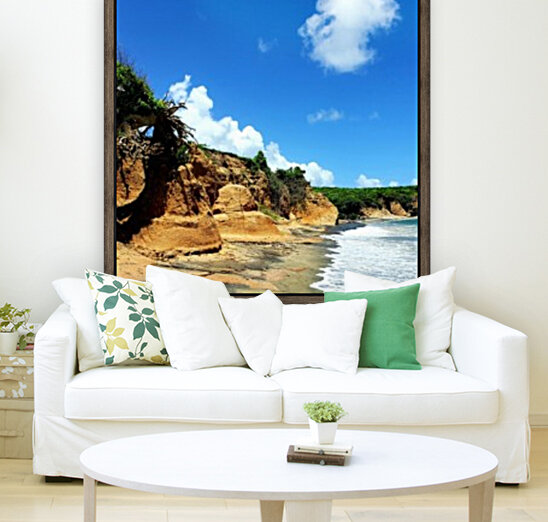Black Sand Beach Reproduction