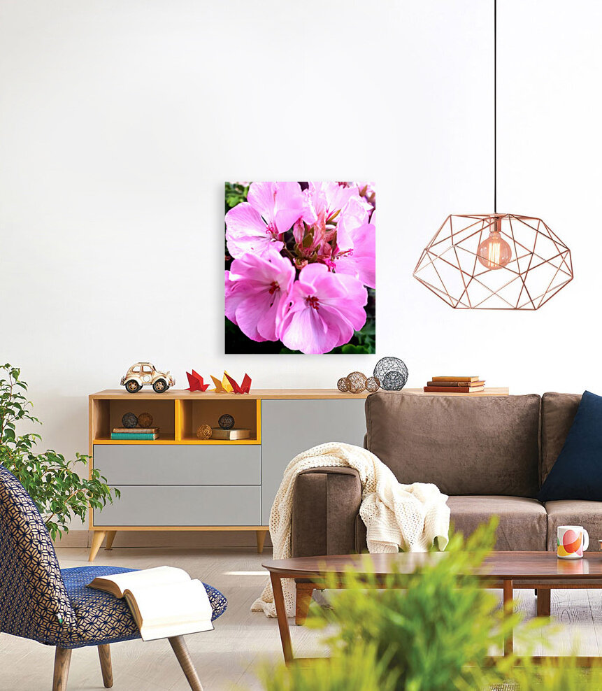 Pink Flower Reproduction