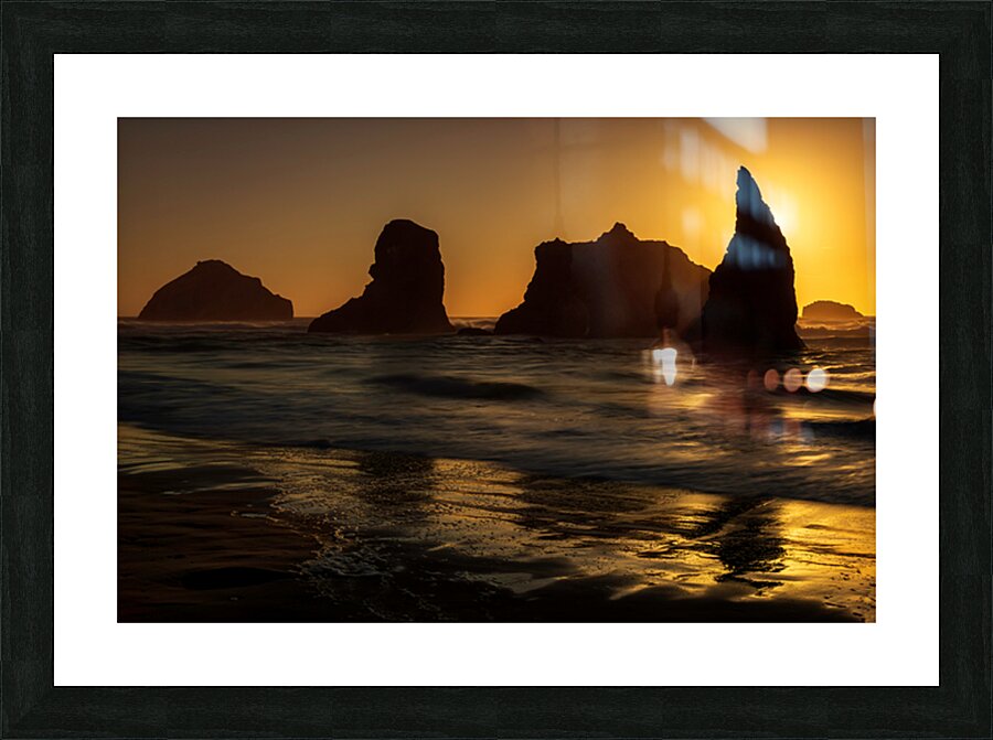 3950 Bandon Beach Picture Frame print