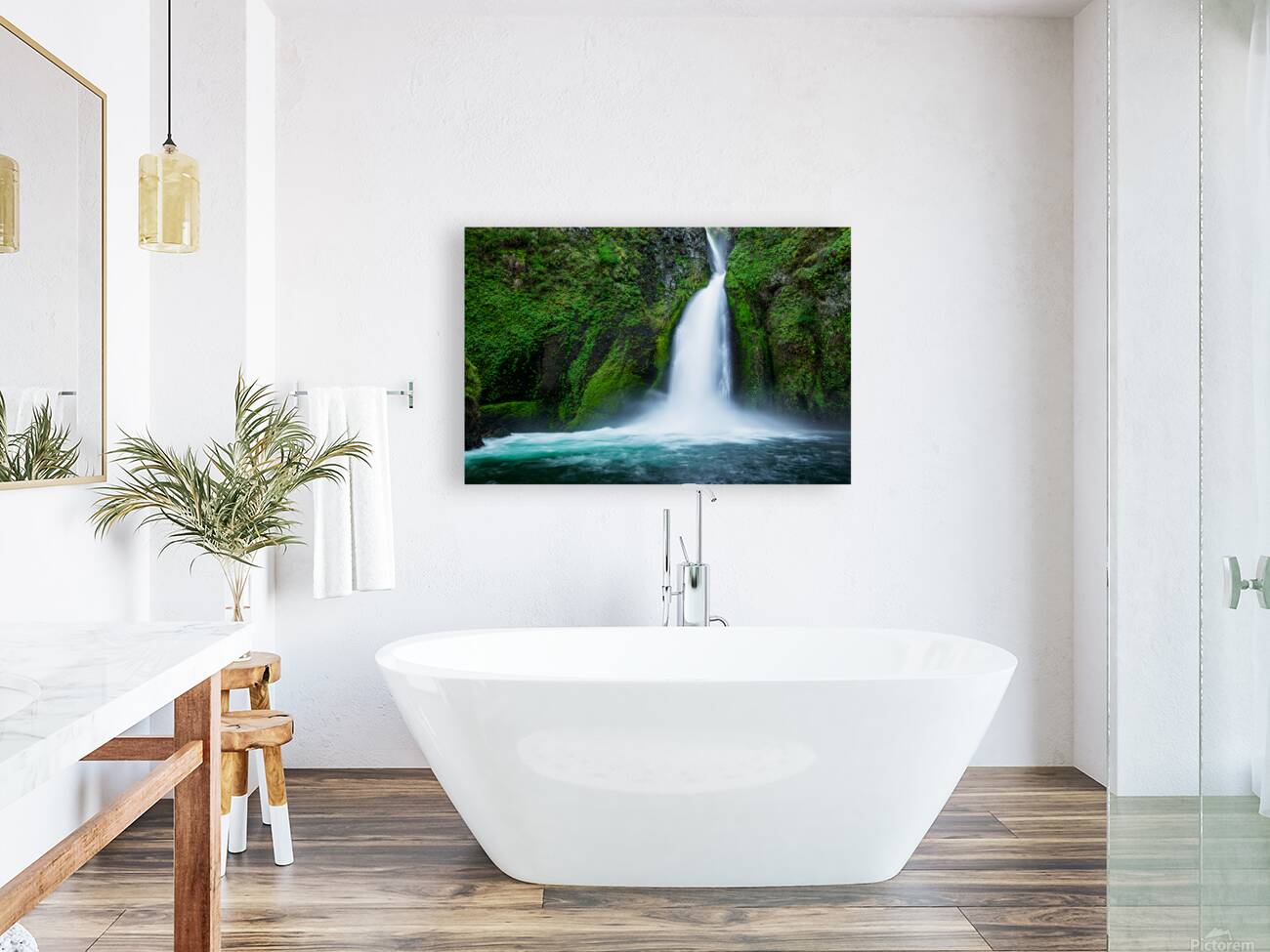 2572 Wahclella Falls Reproduction