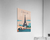 Paris poster Acrylic Print