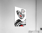 black space Acrylic Print