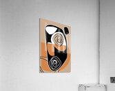 Golden ways Acrylic Print