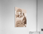 Light Brown Leaf Acrylic Print
