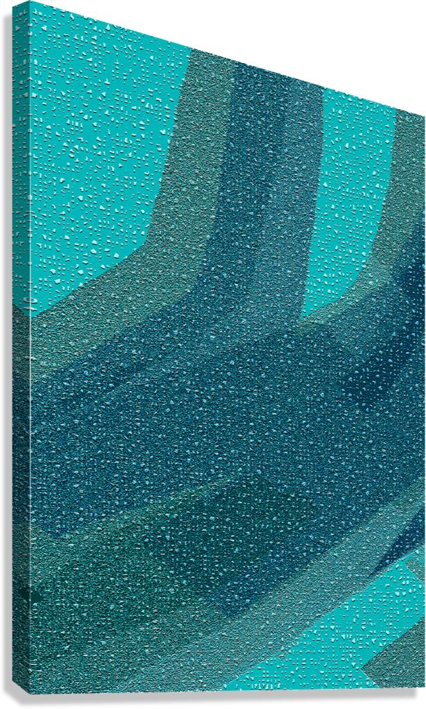 Abstract art poster Canvas Print