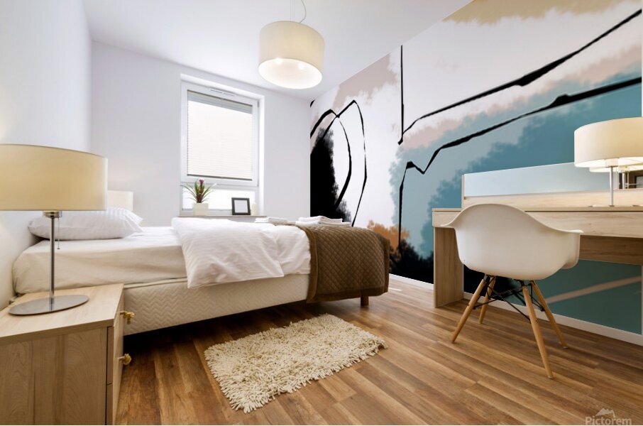 Seeking Happiness Mural print