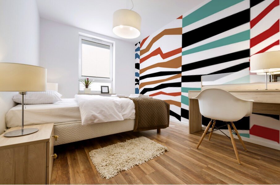 endless waves Mural print