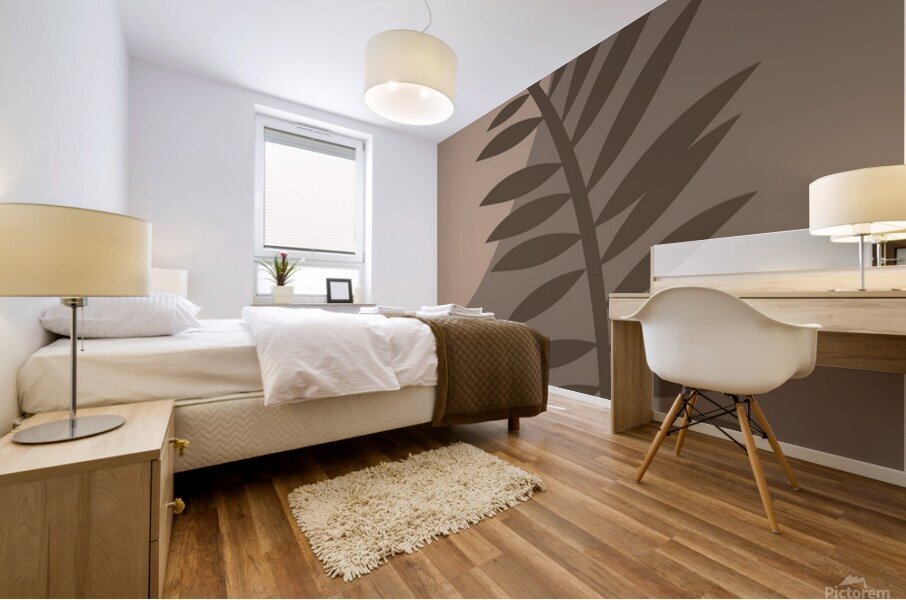minimalistic art Mural print