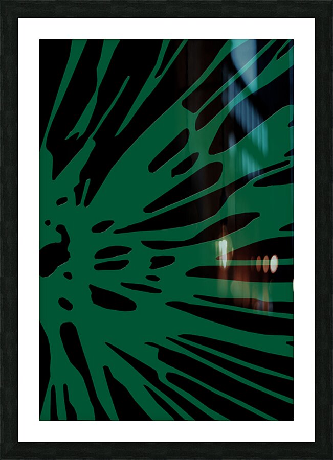 abstract tree Picture Frame print