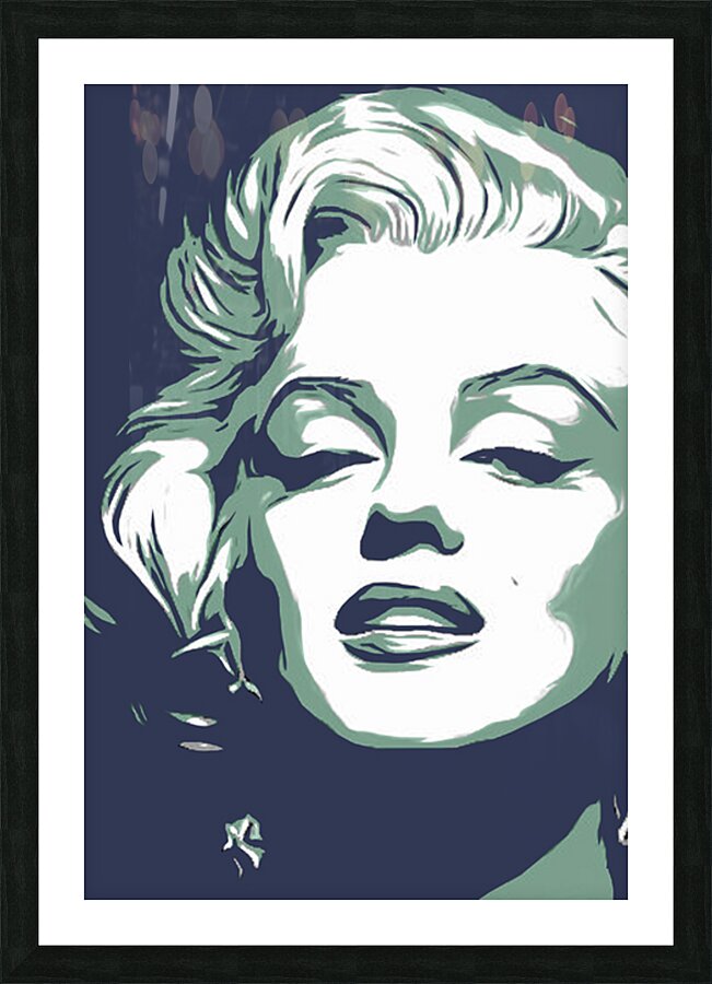 Marilyn Monroe poster Picture Frame print