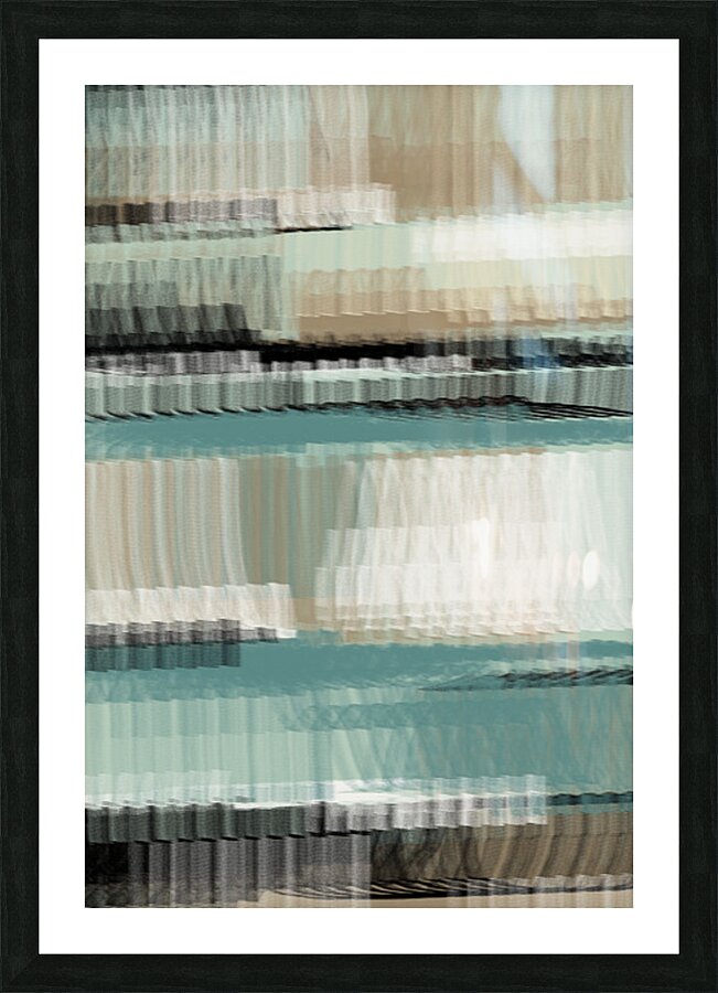 The rush hour Picture Frame print