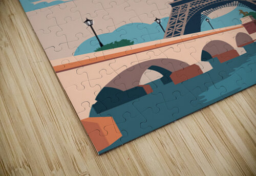 Paris poster Mandeep Pannu puzzle