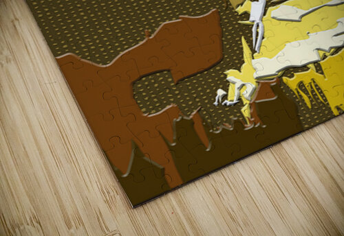 Textured Abstract Figure Mandeep Pannu puzzle