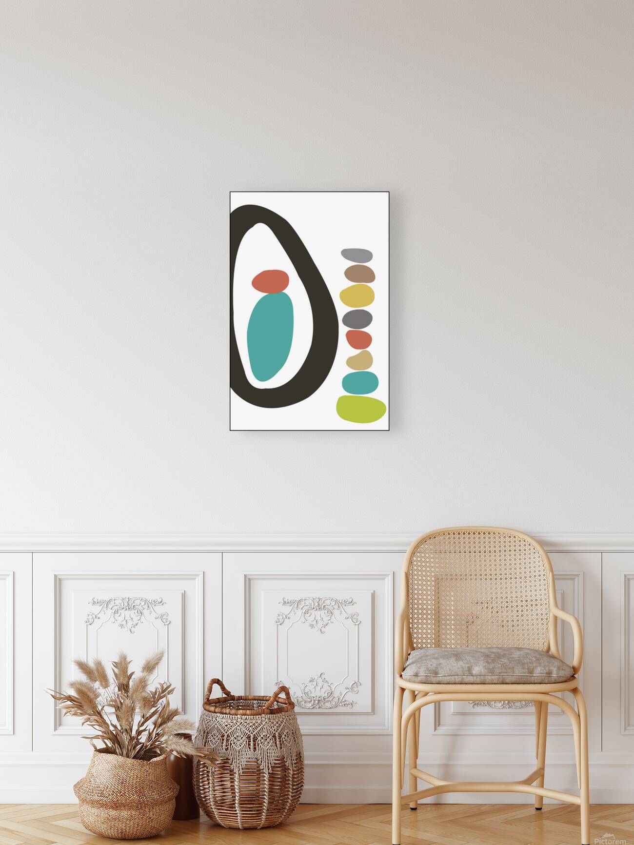 Balancing abstract art Reproduction