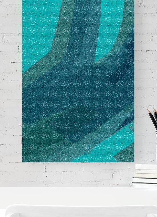 Abstract art poster by Mandeep Pannu