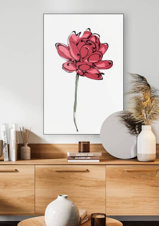 Beautiful red rose by Mandeep Pannu
