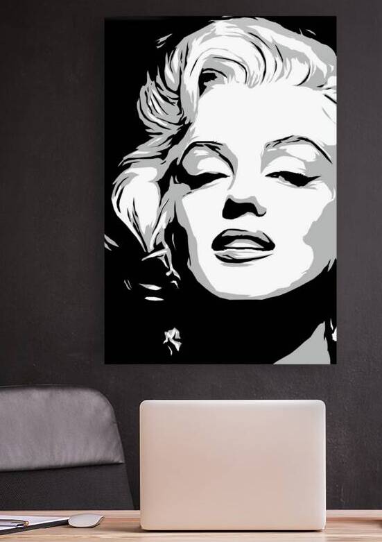 Marilyn Monroe  Digital art by Mandeep Pannu