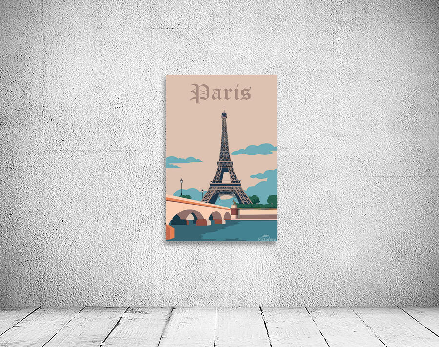 Paris poster Wall Preview