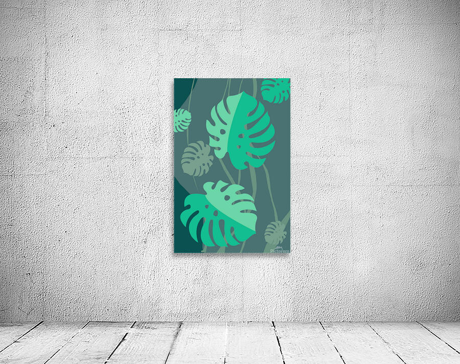 Tropical leaves Wall Preview