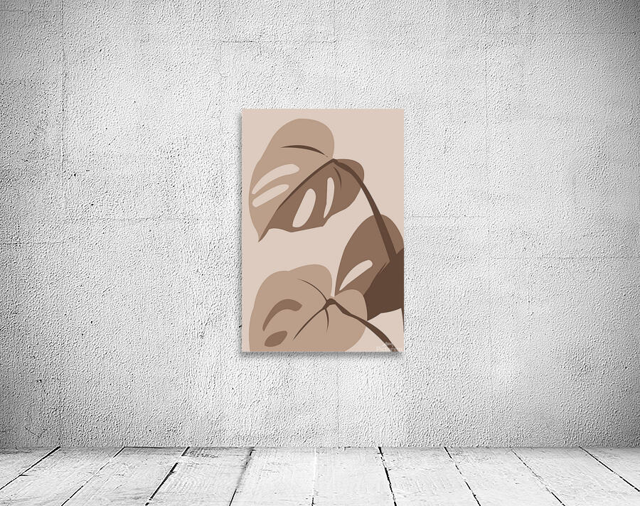 Light Brown Leaf Wall Preview