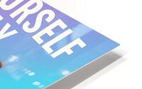 LOVE YOUR SELF  HD Metal print