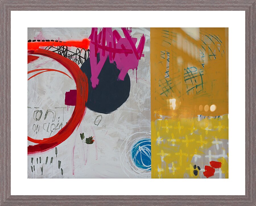 Crossroads Picture Frame print