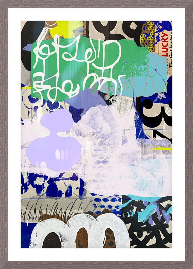 Lets See Picture Frame print