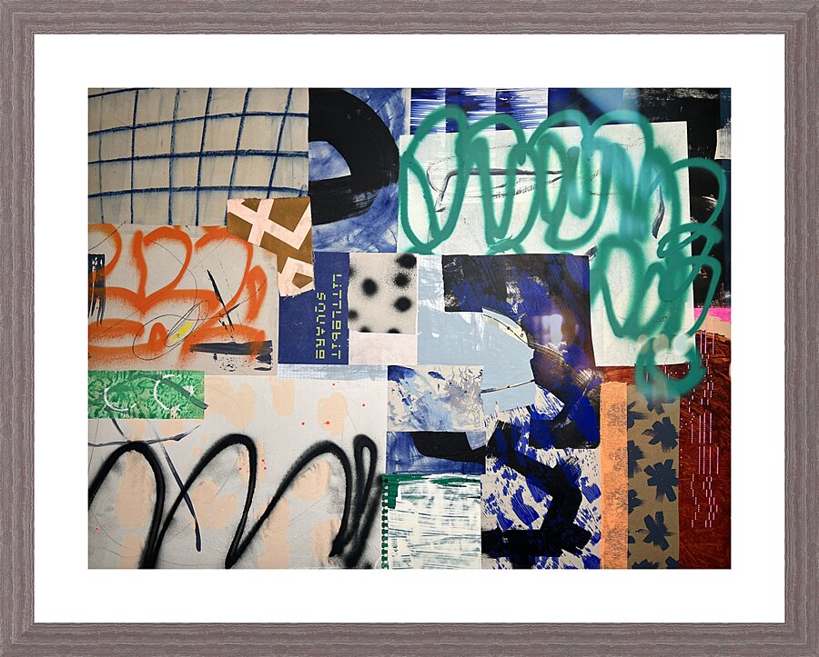 Threads Picture Frame print