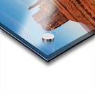 Monument valley landscape Utah USA. The west and east Mitten Merrick Butte .  Acrylic print