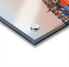 Sunset over Kungsholmen Stockholm Sweden with historic colorful buildings and Norra tornen. Acrylic print