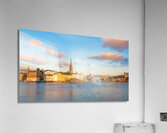 Stockholm Sweden panorama of the old city and of the island of Riddarholmen Acrylic Print