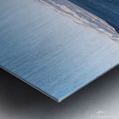 Lonely house in northern Iceland with wild nature Metal print