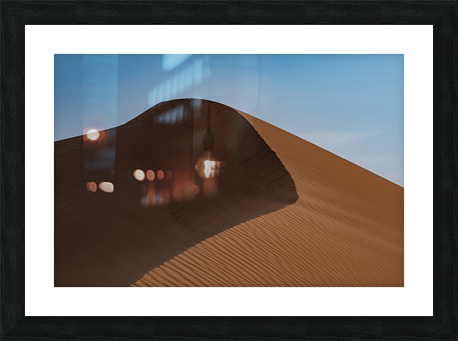 The Sand dune Picture Frame print