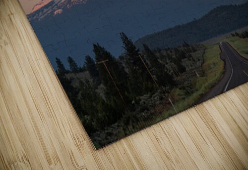  Mount Shasta California at dawn John Nilsson puzzle
