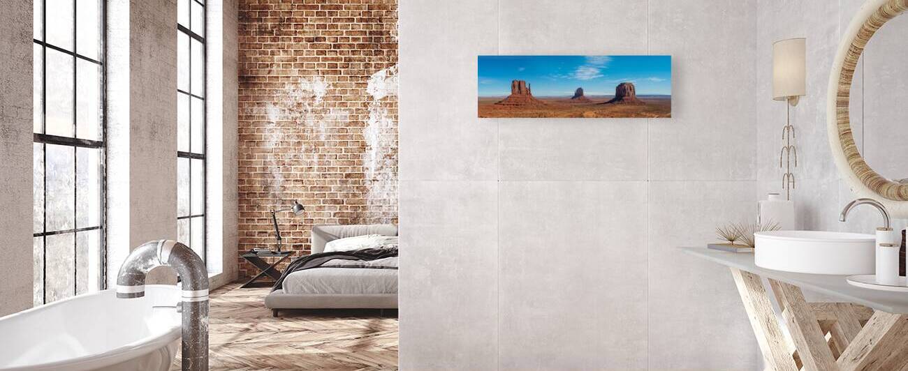 The two Mittens and Merrick butte at Monument Valley by John Nilsson