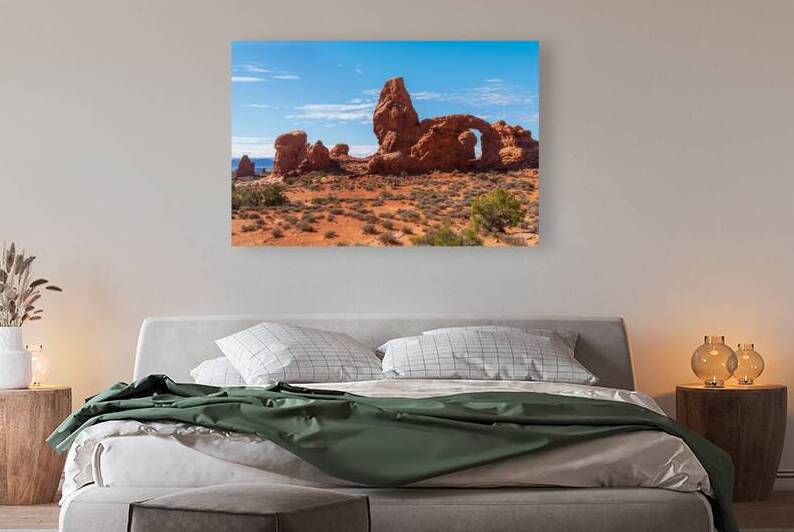 Turret Arch Arches National park Utah. by John Nilsson