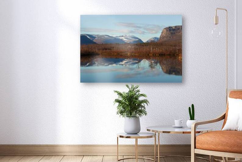 Reflections of Mountains of northern Sweden by John Nilsson