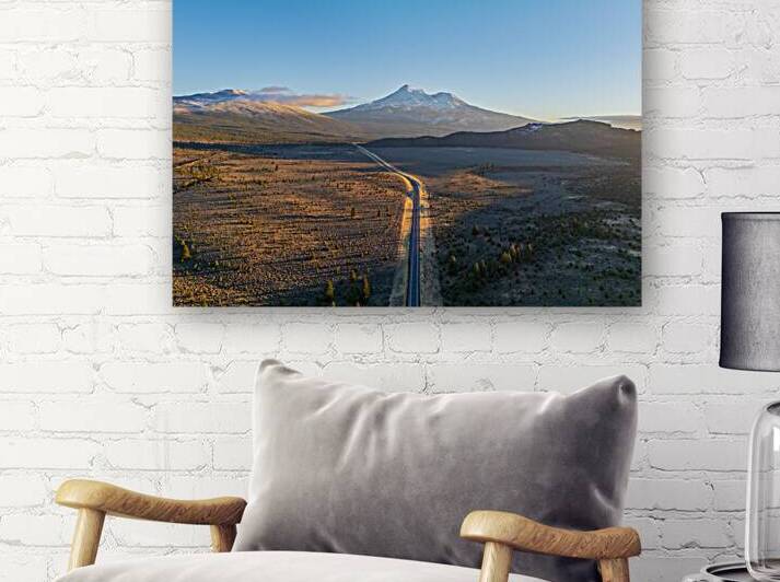 Amazing view of Mount Shasta volcano in California by John Nilsson