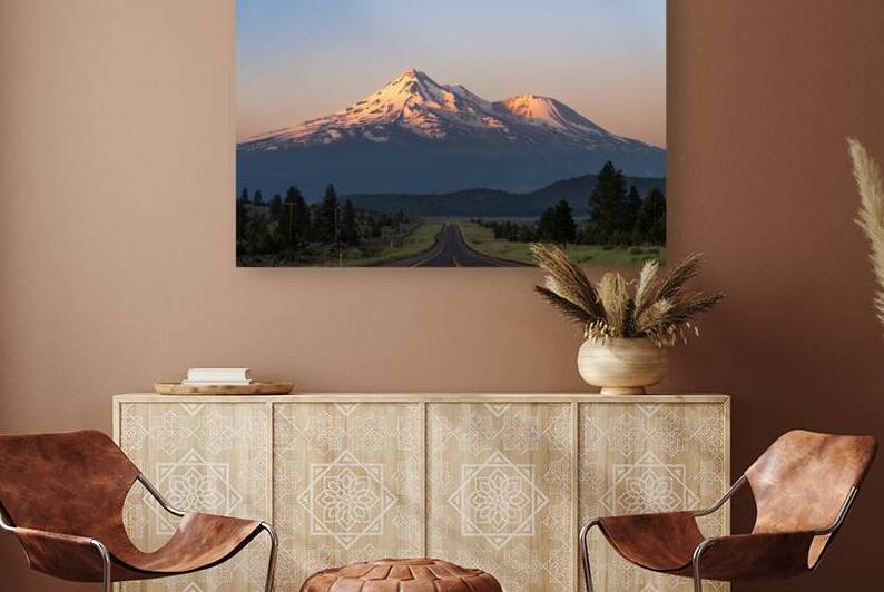  Mount Shasta California at dawn by John Nilsson
