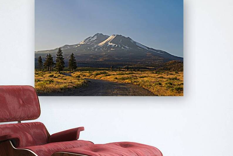  Mount Shasta at dawn summer colors by John Nilsson