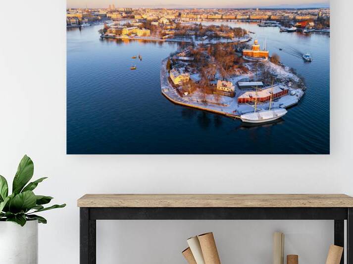Stockholm in Winter by John Nilsson